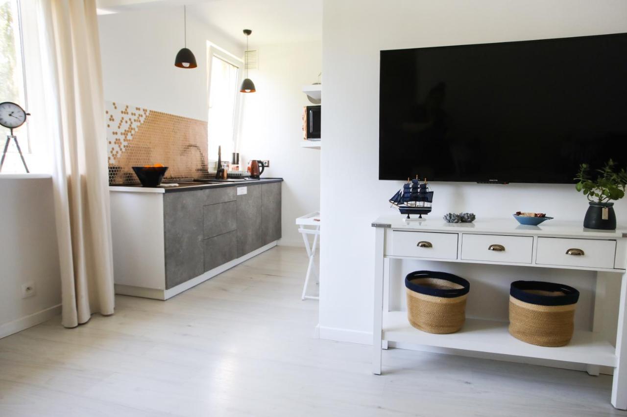 Apartament Szaro Na Bialym Władysławowo Extérieur photo